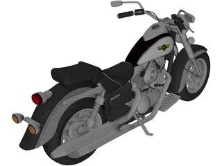 Kawasaki VN1500 3D Model preview