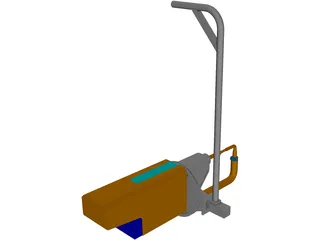 Weld Gun 3D Model preview