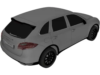 Porsche Cayenne (2011) 3D Model preview