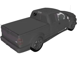 Saleen S331 Supercab (2008) 3D Model preview