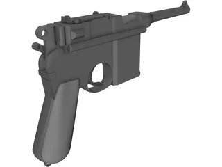 Mauser 1930 3D Model preview