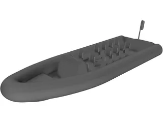 RIB 10M 3D Model preview