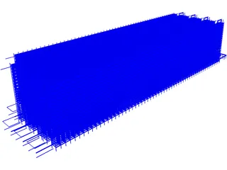 Automated Storage and Retreval System 3D Model preview