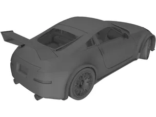 Nissan 350Z Fairlady Tuning GT 3D Model preview