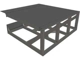 Leveling Platform 3D Model preview