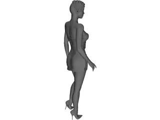 Woman 3D Model preview