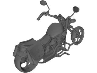 Harley-Davidson 3D Model preview