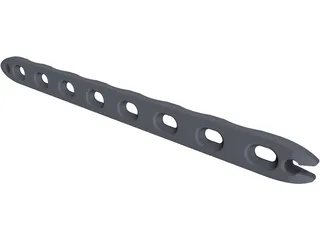 Boneplate 3D Model preview
