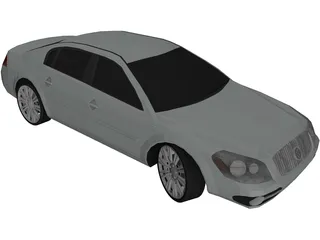 Buick Lucerne 3D Model preview