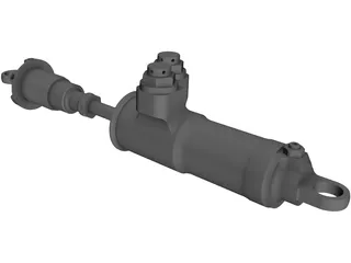 BOS FR02 Shock Absorber 3D Model preview