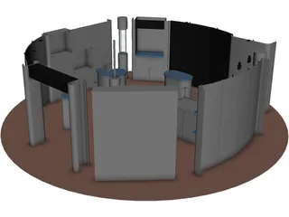 Stand 3D Model preview
