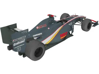 HRT F1 (2010) 3D Model preview