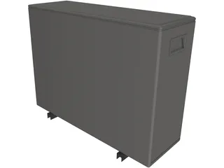 Air Conditioner 3D Model preview