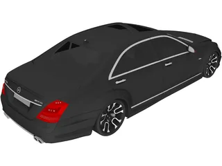 Mercedes-Benz S65 AMG (2010) 3D Model preview