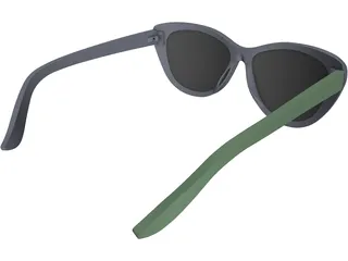 Glasses 3D Model preview