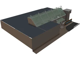 Gulfstream Center 3D Model preview