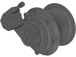 Rohloff Hub 3D Model preview