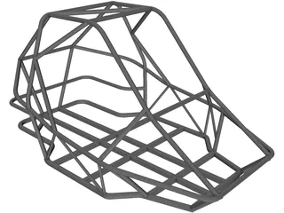 Frame Buggy 3D Model preview