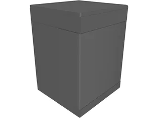 Washer 3D Model preview