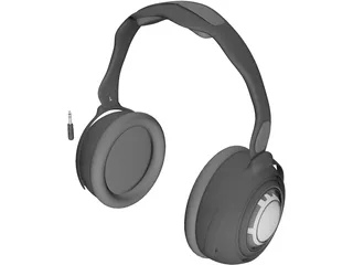 Headphones 3D Model preview