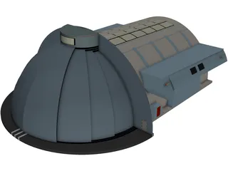 Hanger Bay 3D Model preview