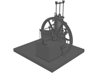Watt Machine 3D Model preview