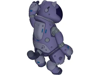 FARO Robot 3D Model preview