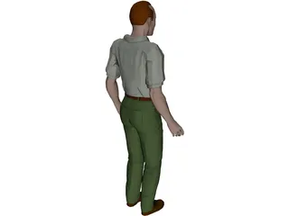 Man 3D Model preview