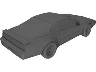 Pontiac Trans Am (1989) 3D Model preview