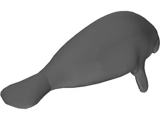 Manatee 3D Model preview