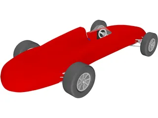 Cigar Car 3D Model preview