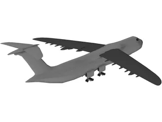 Lockheed C-5 Galaxy 3D Model preview