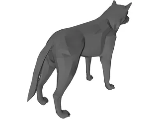 Coyote 3D Model preview
