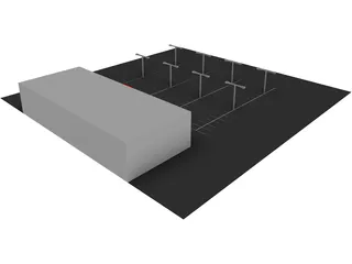 K-Mart Department Store 3D Model preview