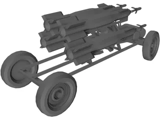 Bomblauncher 3D Model preview