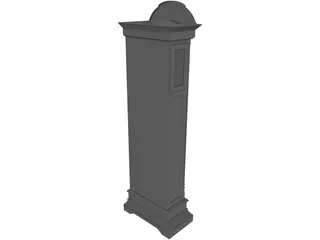 Clock 3D Model preview