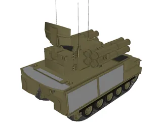 M-113 ADATS 3D Model preview