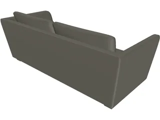Sofa Arcano Italian 3D Model preview