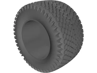 Tire Turf 3D Model preview