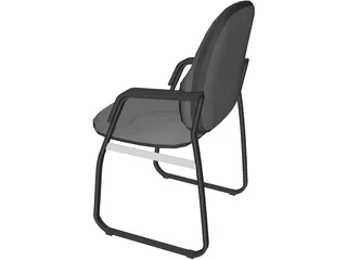 Chair Office 3D Model preview