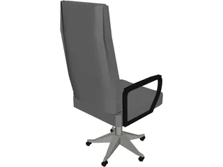 Chair Office 3D Model preview