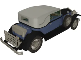Packard (1930) 3D Model preview
