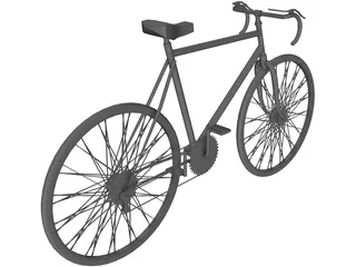 Bicycle 3D Model preview