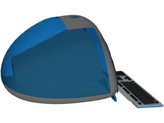 Apple iMac Computer 3D Model preview