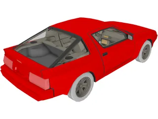 Mitsubishi Conquest (1988) 3D Model preview