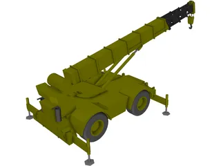 Crane 3D Model preview