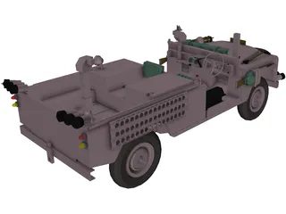 Land Rover Pink Panther 3D Model preview