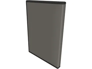 DVD Case 3D Model preview