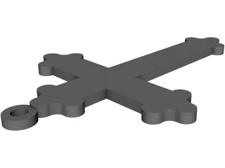 Cross 3D Model preview