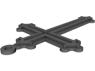 Cross 3D Model preview